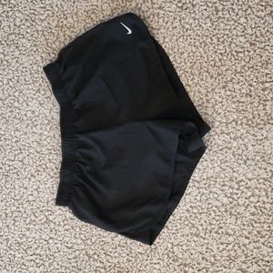 Nike Dri-Fit Athletic Shorts Women's Black Size Medium